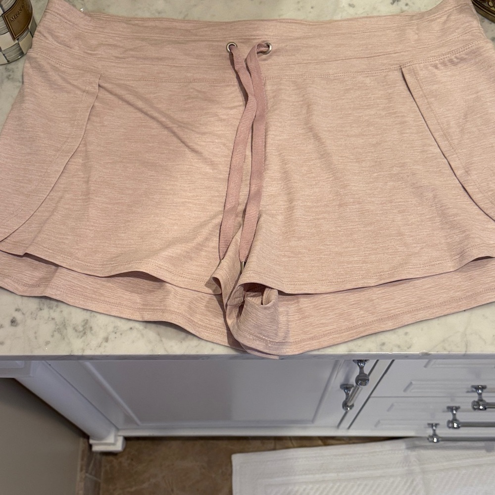 Women's Calvin Klein Light Pink Casual Shorts